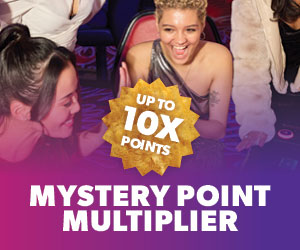 Mystery Point Multiplier - Up to 10x points!